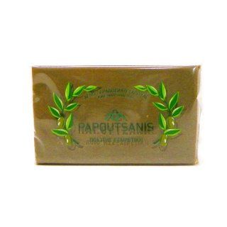 Green Pure Olive Oil Soap "Papoutsanis" 6barsx125g Health & Personal Care