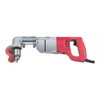 Milwaukee Right Angle Electric Drill — 1/2in., 750 RPM, 7 Amp, Model# 3107-6  Corded Drills