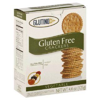 Glutino Vegetable Crackers ( 6x125 GM)  Cracker Assortments And Samplers  Grocery & Gourmet Food