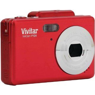 Vivitar 14MP Digital Camera w/ Flip Screen   Red (VF124)  Point And Shoot Digital Cameras  Camera & Photo