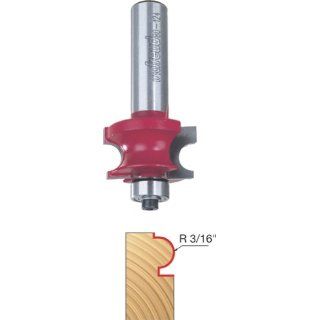 Freud 80 124 3/16 Inch Radius Traditional Beading Router Bit with 1/2 Inch Shank    
