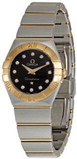 Omega Women's 123.20.24.60.63.001 Constellation Brown Guilloche Dial Watch Watches