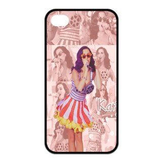 Mystic Zone Popular Singer Katy Perry Case for iPhone 4/4S Cover Fits Case KEK1739 Cell Phones & Accessories