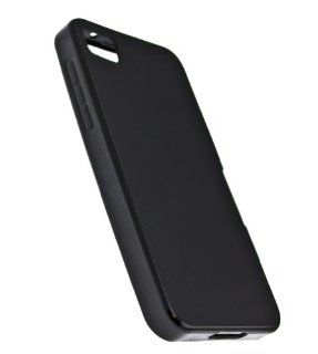 CASE123 Soft Matte TPU Gel Skin Case Cover for BlackBerry Z10   Black Cell Phones & Accessories