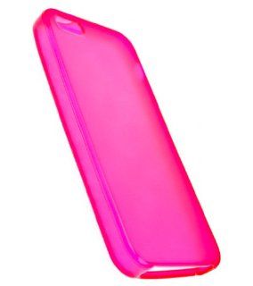 CASE123 Soft Glossy TPU Gel Skin Case Cover for the new Apple iPhone 5   Hot Pink Cell Phones & Accessories