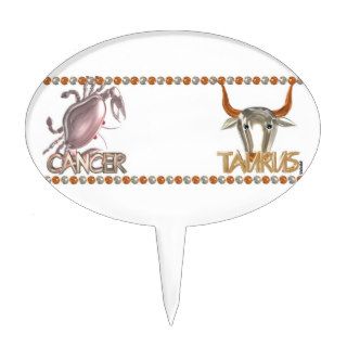 Cancer Taurus astrology friendship by Valxart Cake Pick