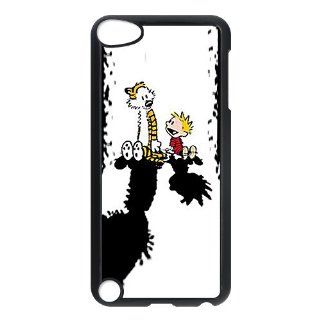 Custom Calvin and Hobbes Case For Ipod Touch 5 5th Generation PIP5 122 Cell Phones & Accessories