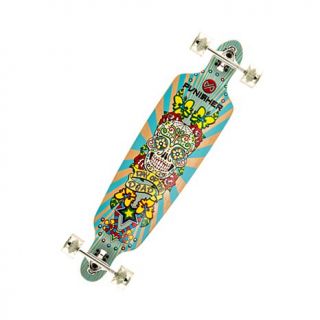 Punisher 40 inch "Day of the Dead" Skateboard with Drop Down Deck
