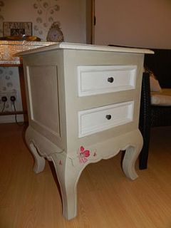 hand painted unique bedside table by xxxxxxxxxxx