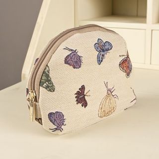 butterfly cosmetic pouch by dibor