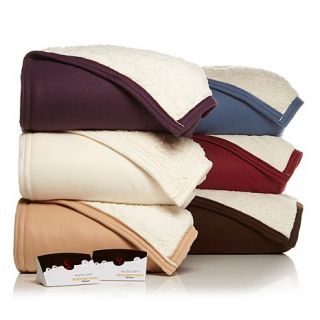 Heated Comfort Knit Blanket   Twin