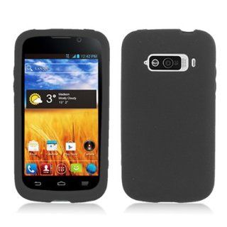 Black Silicone Soft Skin Gel Case Cover For ZTE Imperial N9101 Cell Phones & Accessories