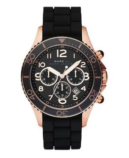 Marc by Marc Jacobs Watch, Mens Chronograph Black Silicone Bracelet MBM5501   Watches   Jewelry & Watches