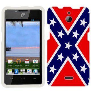 Huawei Ascend Plus Rebel Flag Phone Case Cover Cell Phones & Accessories