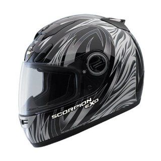 Scorpion Predator EXO 700 Road Race Motorcycle Helmet   Black / 2X Large Automotive