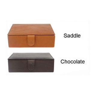 Piel Leather Multi Use Large Leather Box