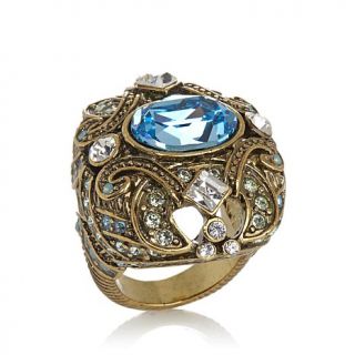 Heidi Daus "To the Moon, Heidi" Crystal Accented Statement Ring