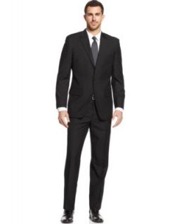 Alfani Suit Separates Black Solid Texture   Suits & Suit Separates   Men