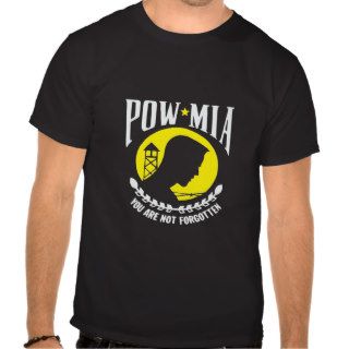 POW MIA T Shirt (Yellow)