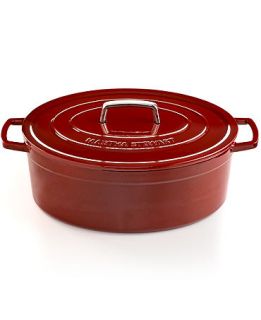 Martha Stewart Collection Collectors Enameled Cast Iron 8 Qt. Oval Casserole   Cookware   Kitchen
