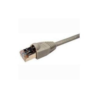 Cables Unlimited Shielded Cat5e Patch Cables with Snagless Molded Boots 7 Feet Gray Electronics
