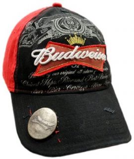 Vintage Budweiser Bottle Opener Baseball Hat #112 Clothing
