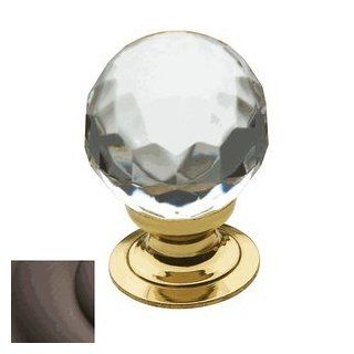 Baldwin 4317.112 Venetian Bronze 1 Crystal Ball Cabinet Knob   Cabinet And Furniture Knobs  