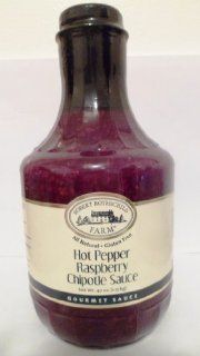 Hot Pepper Raspberry Chipotle Sauce Net Wt 40 Oz (1.13 Kg) (Pack of 2)  Barbecue Sauces  Grocery & Gourmet Food