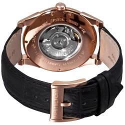 Hamilton Men's 'Jazzmaster Slim' Pink Goldtone Automatic Watch Hamilton Men's Hamilton Watches