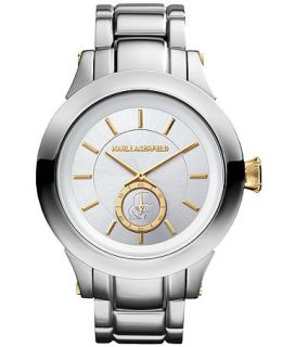 Karl Lagerfeld Unisex Stainless Steel Bracelet Watch 45mm KL1209   Watches   Jewelry & Watches