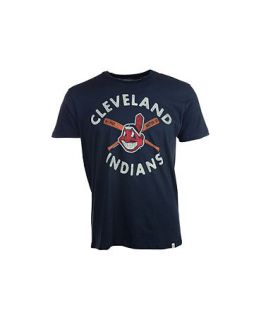 47 Brand Mens Cleveland Indians Crossed Bats Flanker T Shirt   Sports Fan Shop By Lids   Men