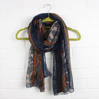 scarf, fusion by bohemia