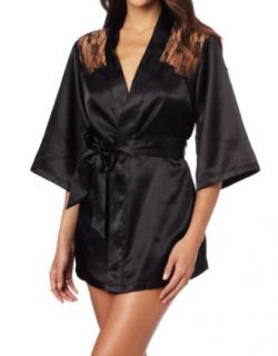 Deargirl Sexy Black Sleepwear Robe Set Plus Size(M/XL/XXL) Adult Exotic Sleepwear And Robe Sets Clothing