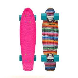 Penny 22" Graphic Complete Baja Pink Complete Skateboard  Sports & Outdoors