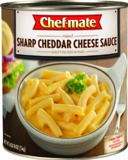 Chef mate Sauce, Sharp Cheddar Cheese, 106 Ounce Grocery & Gourmet Food