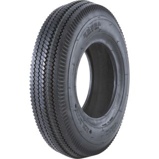 2-Ply Sawtooth Tread Replacement Tubeless Tire for Pneumatic Assemblies — 12.5in. x 410/350 x 6  Low Speed Tires