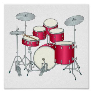 Red Drums Poster