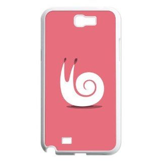 Custom Personalized Nature Animal Snail Cover Hard Plastic Samsung Galaxy Note 2 N7100 Case Cell Phones & Accessories
