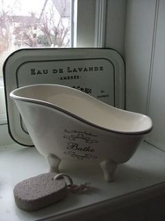 'bathe' roll top bath storage pot by the hiding place