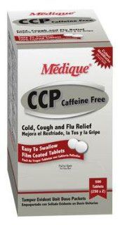 105 13 Ccp Caffeine Free Tablets 250X2 Per Box By Medique Pharmaceuticals  Pa Health & Personal Care