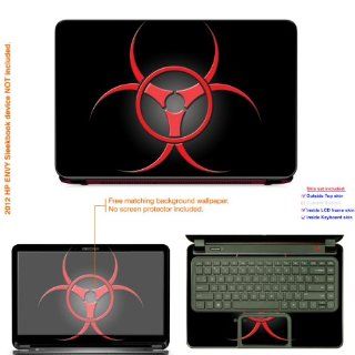 Matte Decal Skin Sticker for HP ENVY 4 ULtrabook Series with 14" screen (NOTES MUST view IDENTIFY image for correct model) case cover Mat_Envy4ultrabook 103 Computers & Accessories