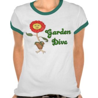 Funny Garden Diva Shirt