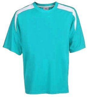 Teamwork Adult Youth Sweeper Custom Soccer Jerseys 105 TEAL/WHT YM  Sports & Outdoors