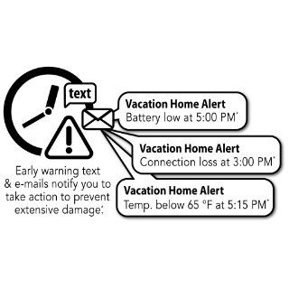 La Crosse Alerts Wireless D111.103.150.E1.BP.HT Monitor System with Hot Tub Accessory Set   Weather Stations
