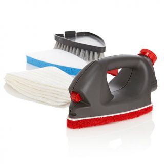 Rubbermaid Spray Scrubber Cleaning Kit With Refill Pads