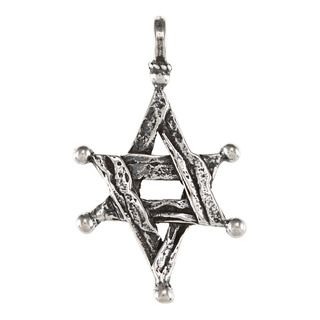 Handcrafted Star of David Silver Pendant (Israel) Pendants