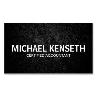 Professional Modern Black Simple Business Cards