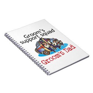 Father of the Groom Spiral Note Book