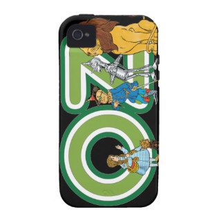 Vintage Wizard of Oz Characters and Letters Vibe iPhone 4 Covers