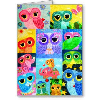 I Love Ophelia The Owl Greeting Cards